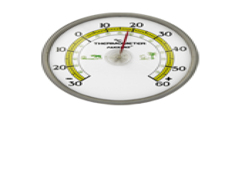 Ø 100 mm. Duvar Termometresi